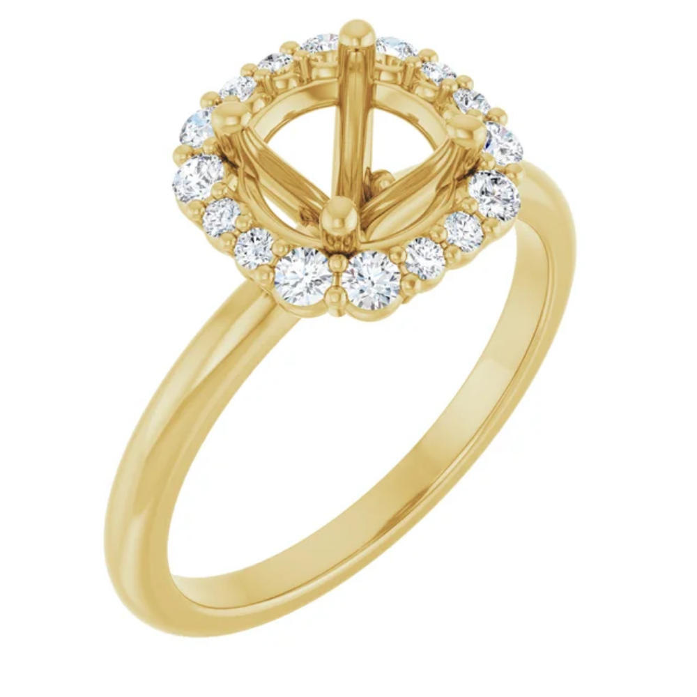 'Coralie' Round Ring