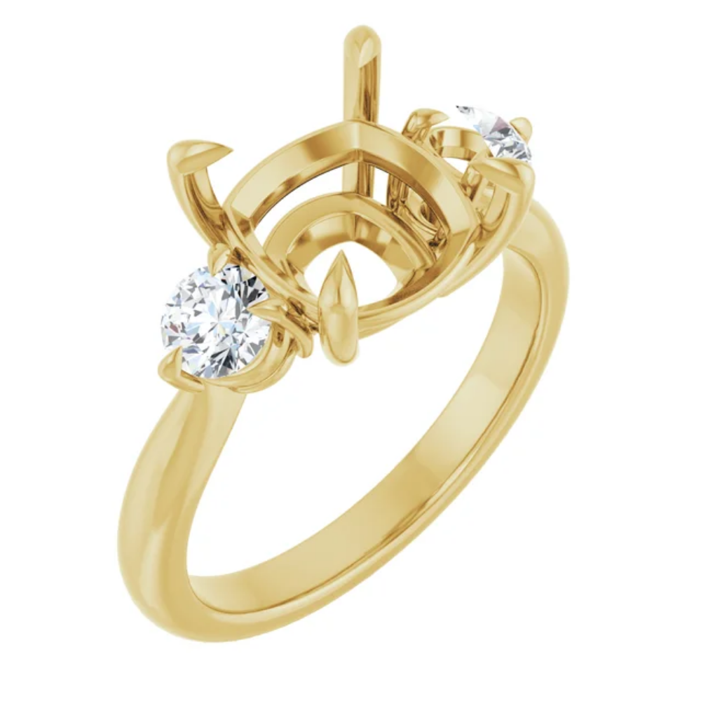 'Christine' Cushion Ring