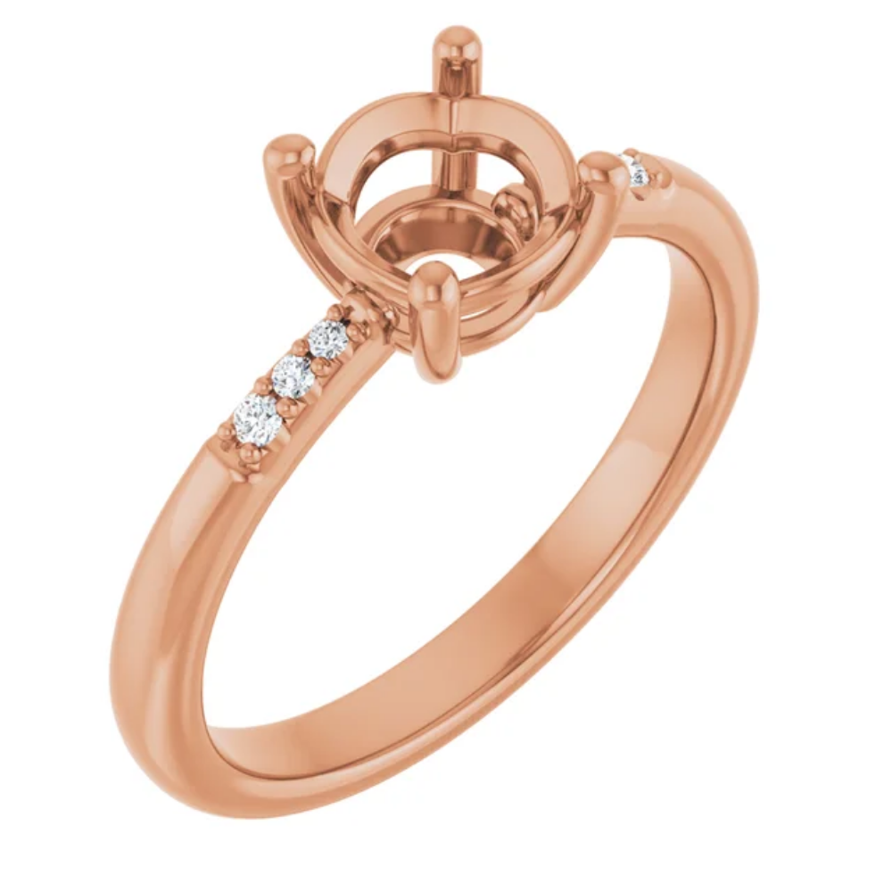 'Callie' Round Brilliant Ring