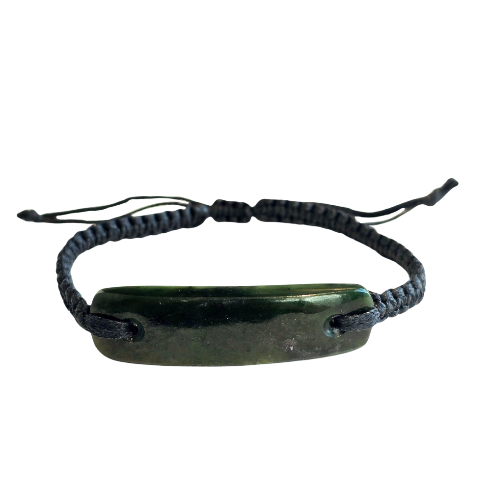 Pounamu Pull String Bracelet