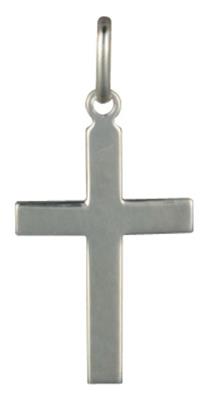 Sterling Silver 20mm Cross Pendant