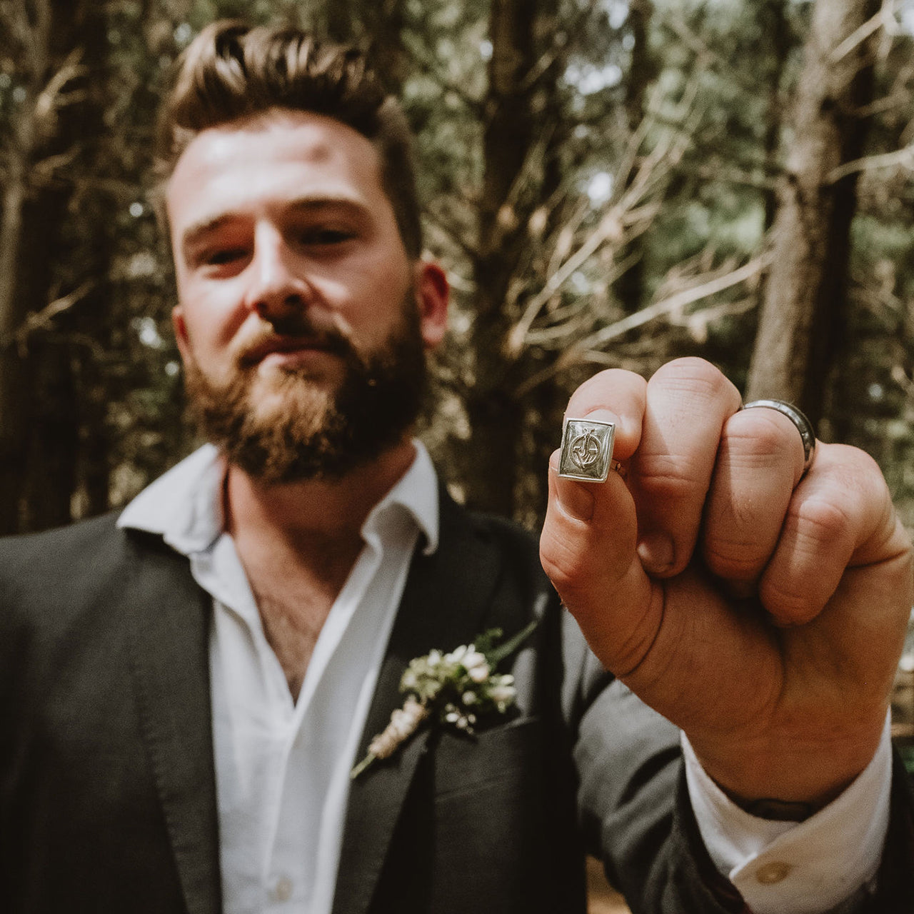Love in a Jewel Cufflinks