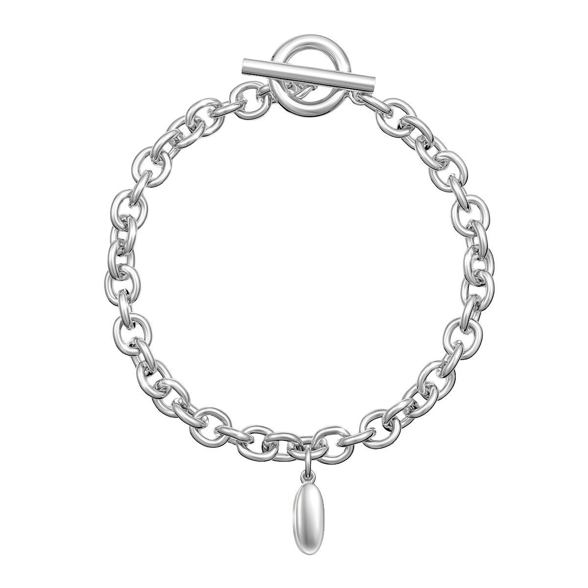 Love in a Jewel Plain Amavi Charm