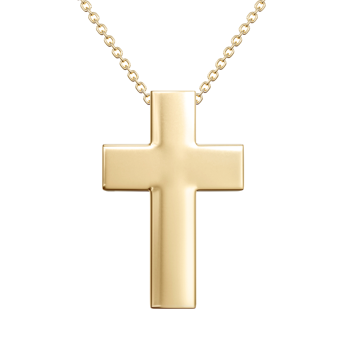 Love in a Jewel Plain Cross Pendant