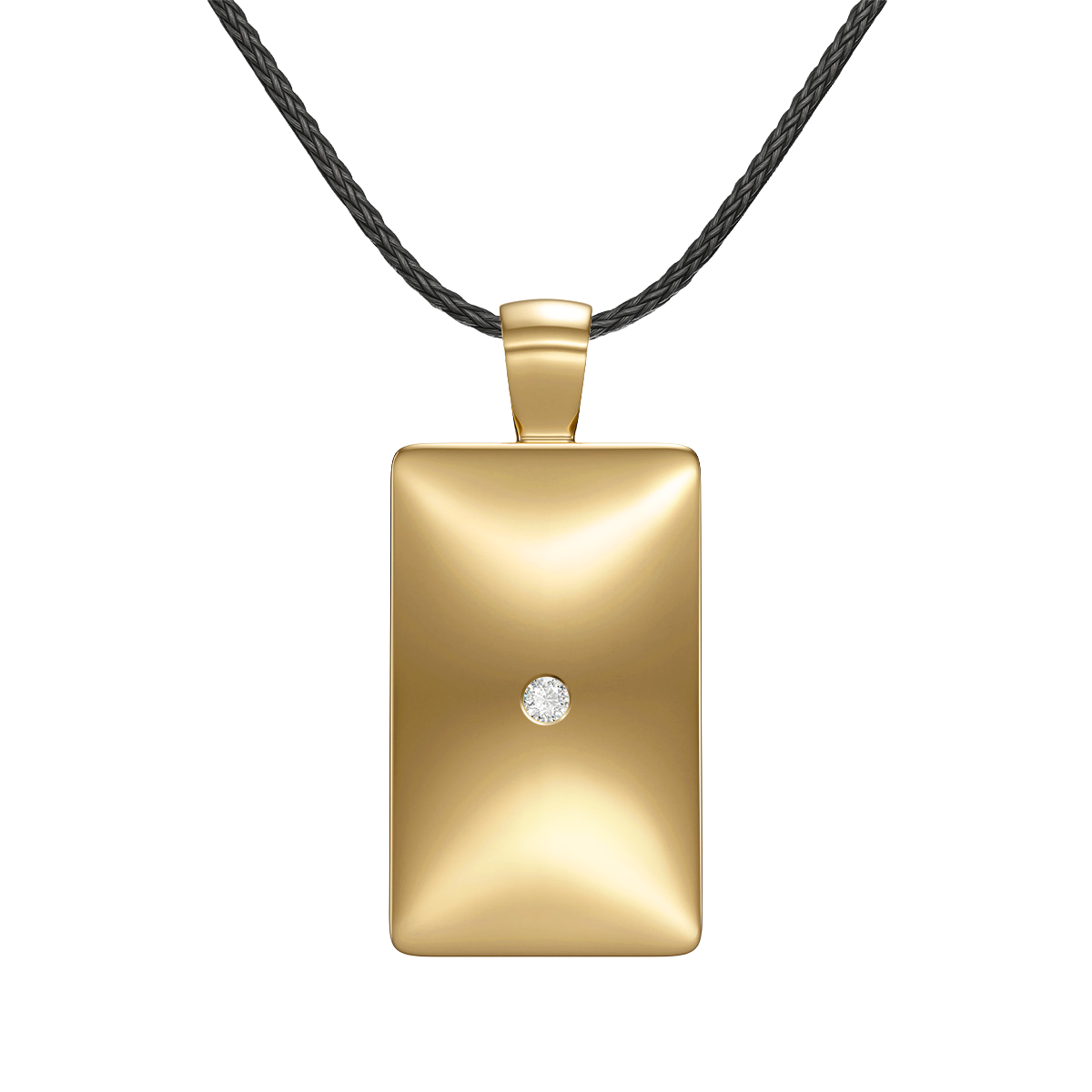 Love in a Jewel Ingot Pendant