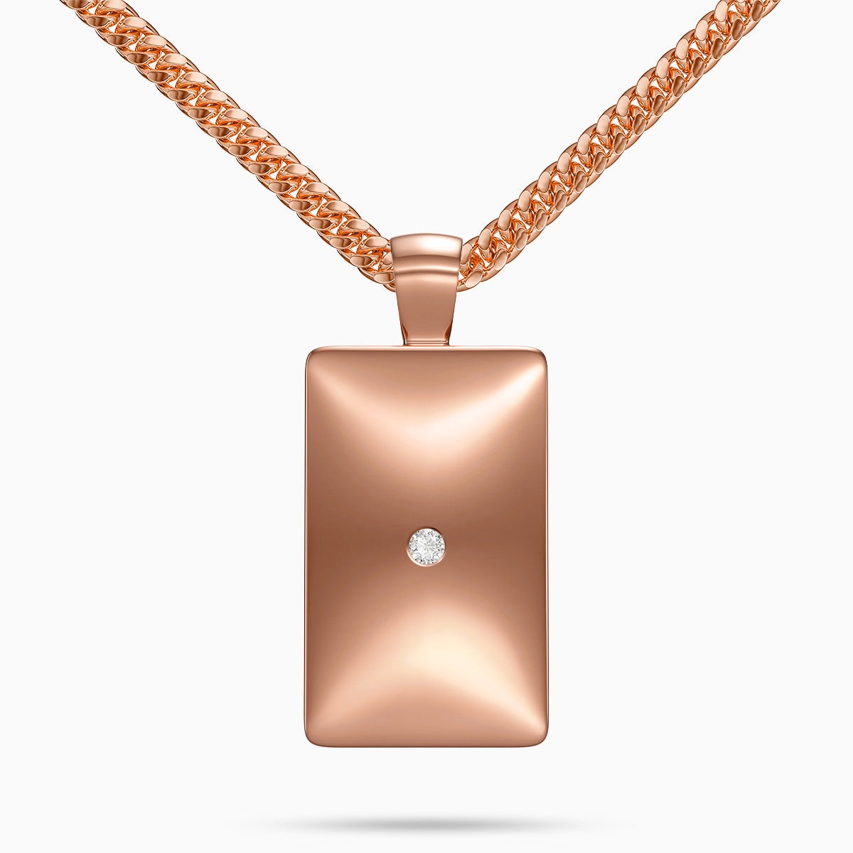 Love in a Jewel Ingot Pendant