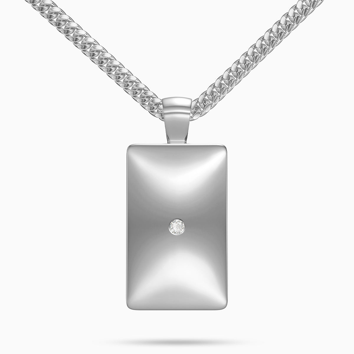 Love in a Jewel Ingot Pendant