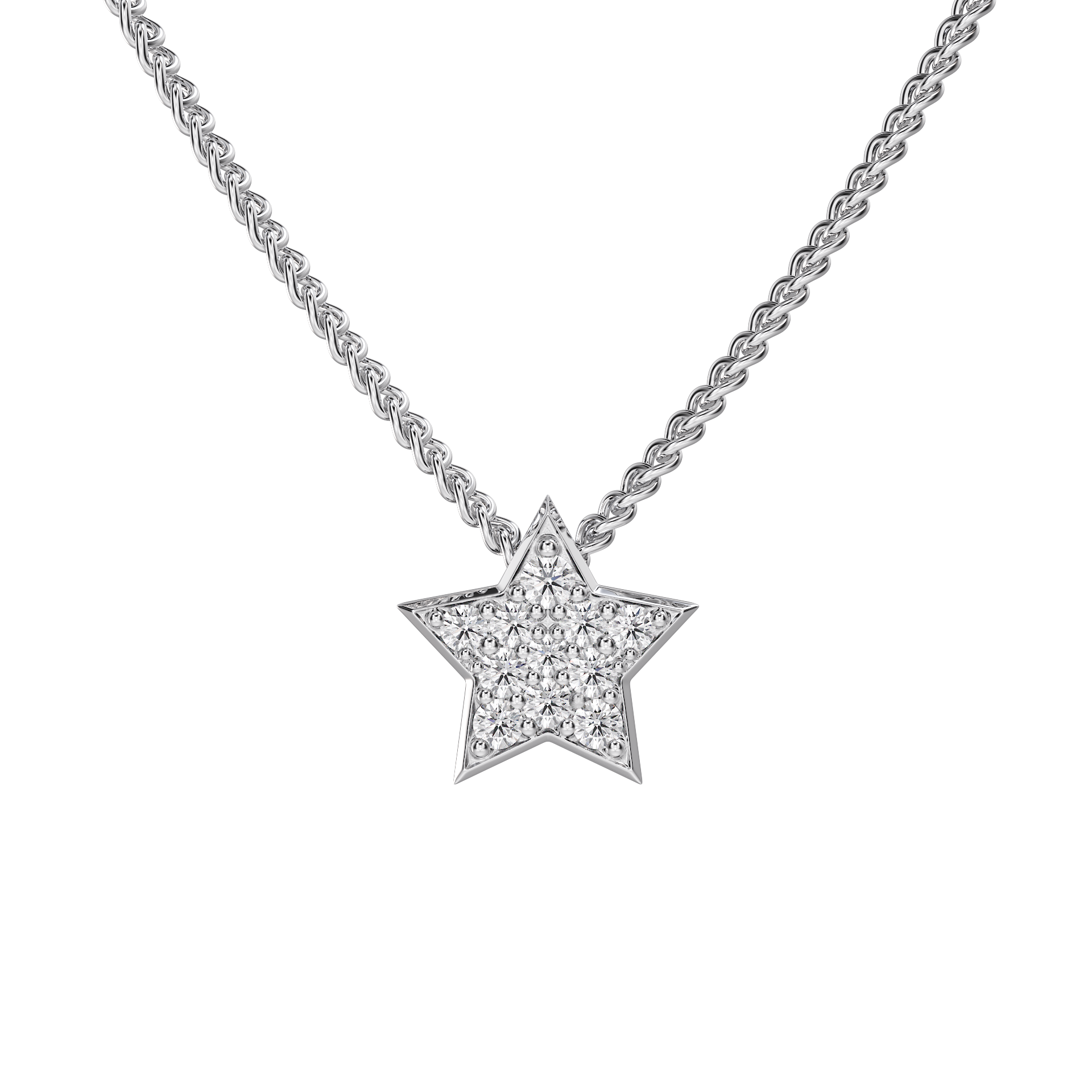 Love in a Jewel Full Star Pendant