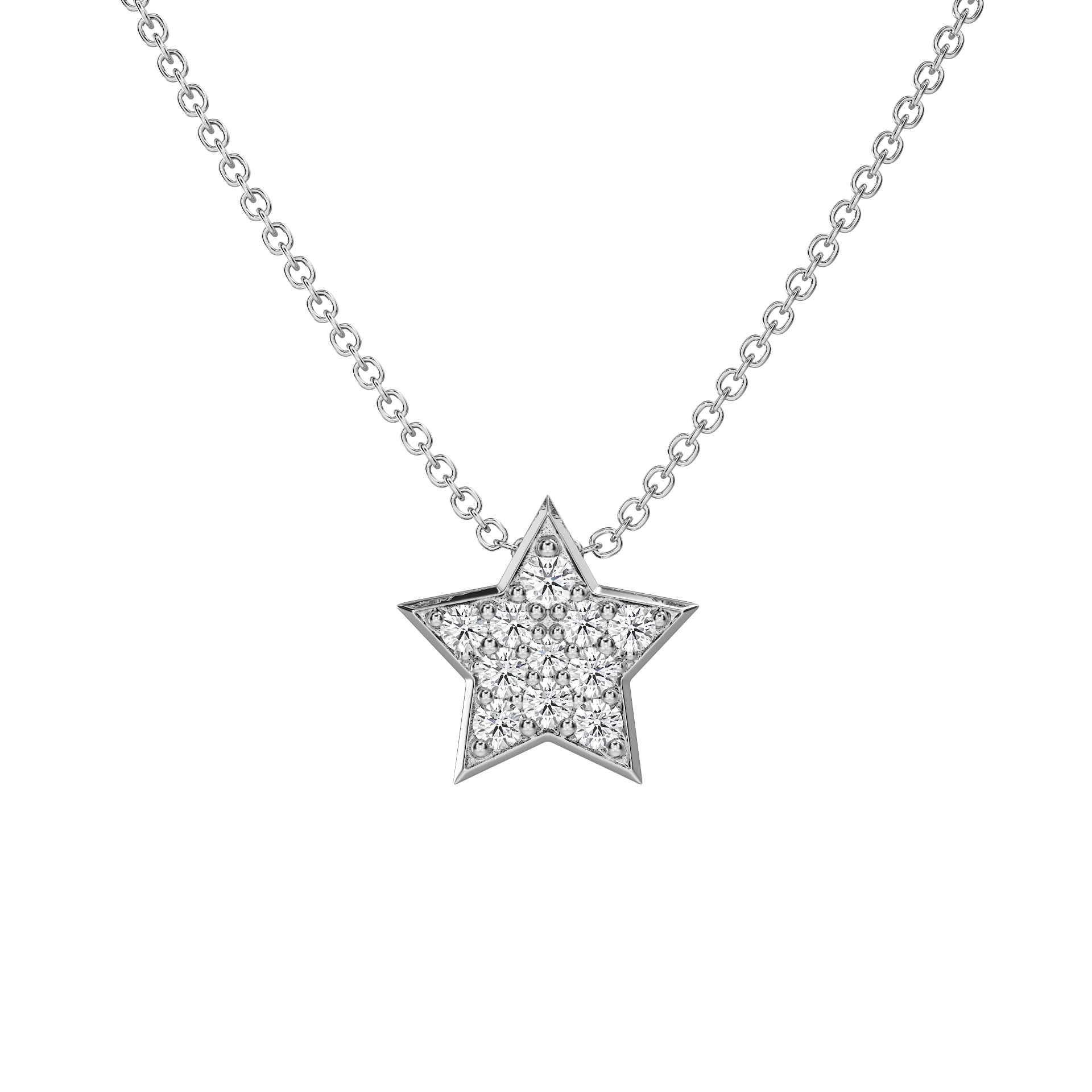Love in a Jewel Full Star Pendant