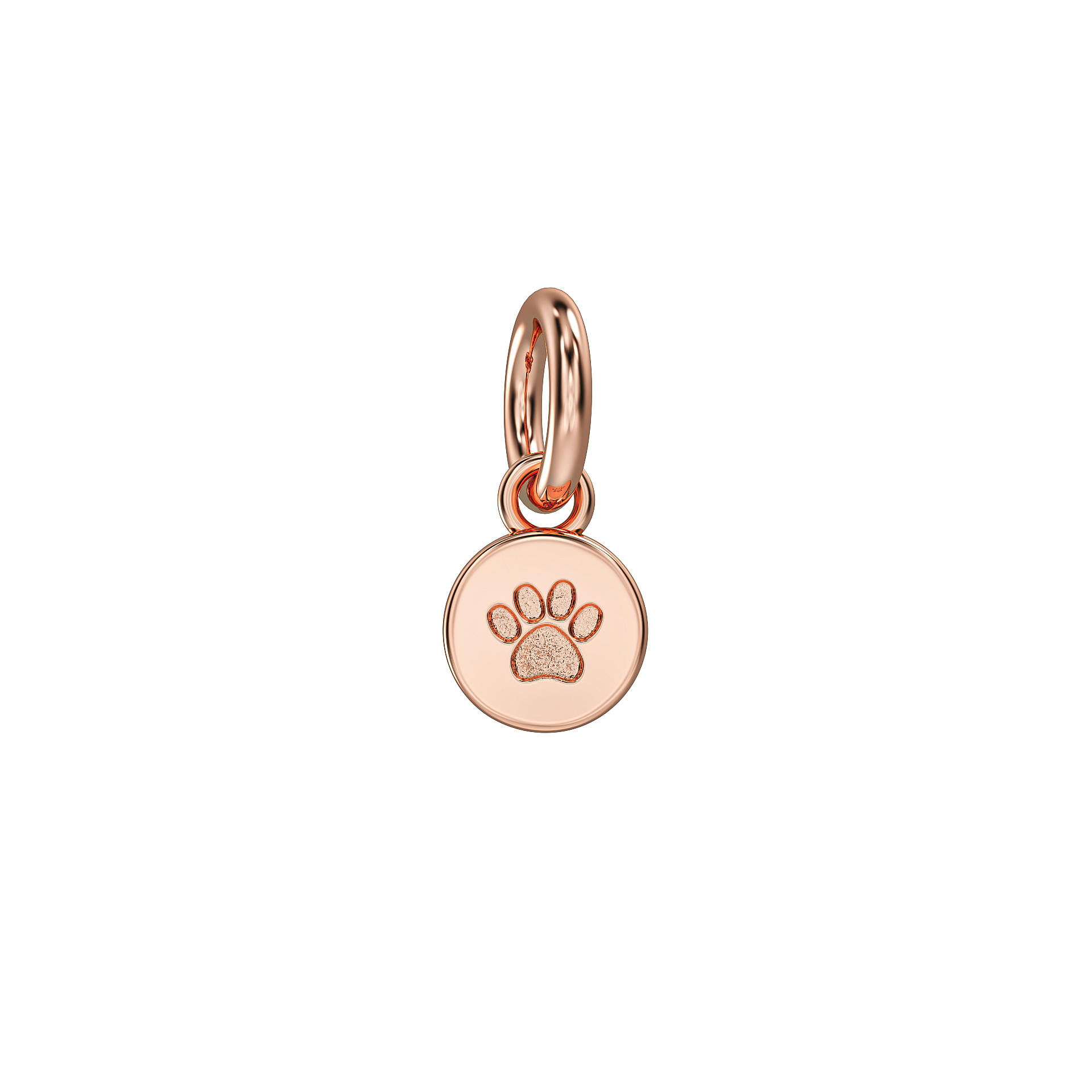 Love in a Jewel Paw Print Chic Charm