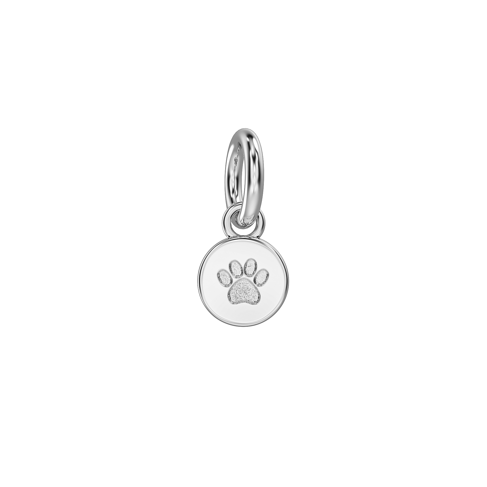 Love in a Jewel Paw Print Chic Charm
