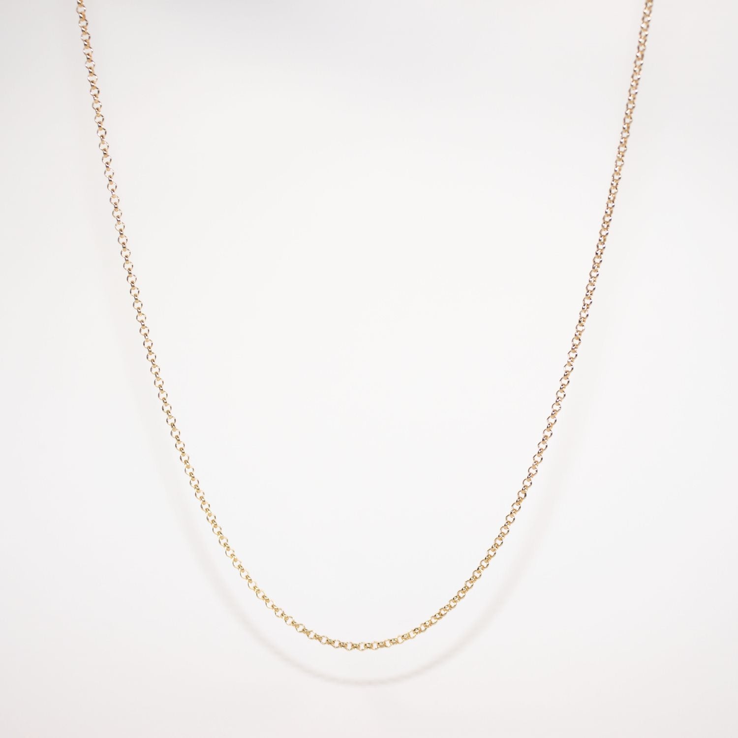 Gold Plated Round Belcher Chain