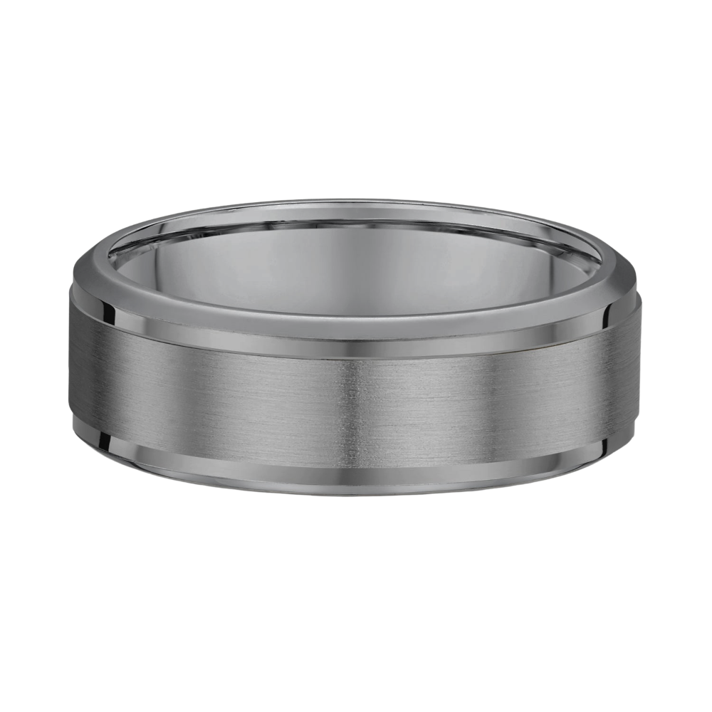 'Jett' Tantalum Polished Edge Band